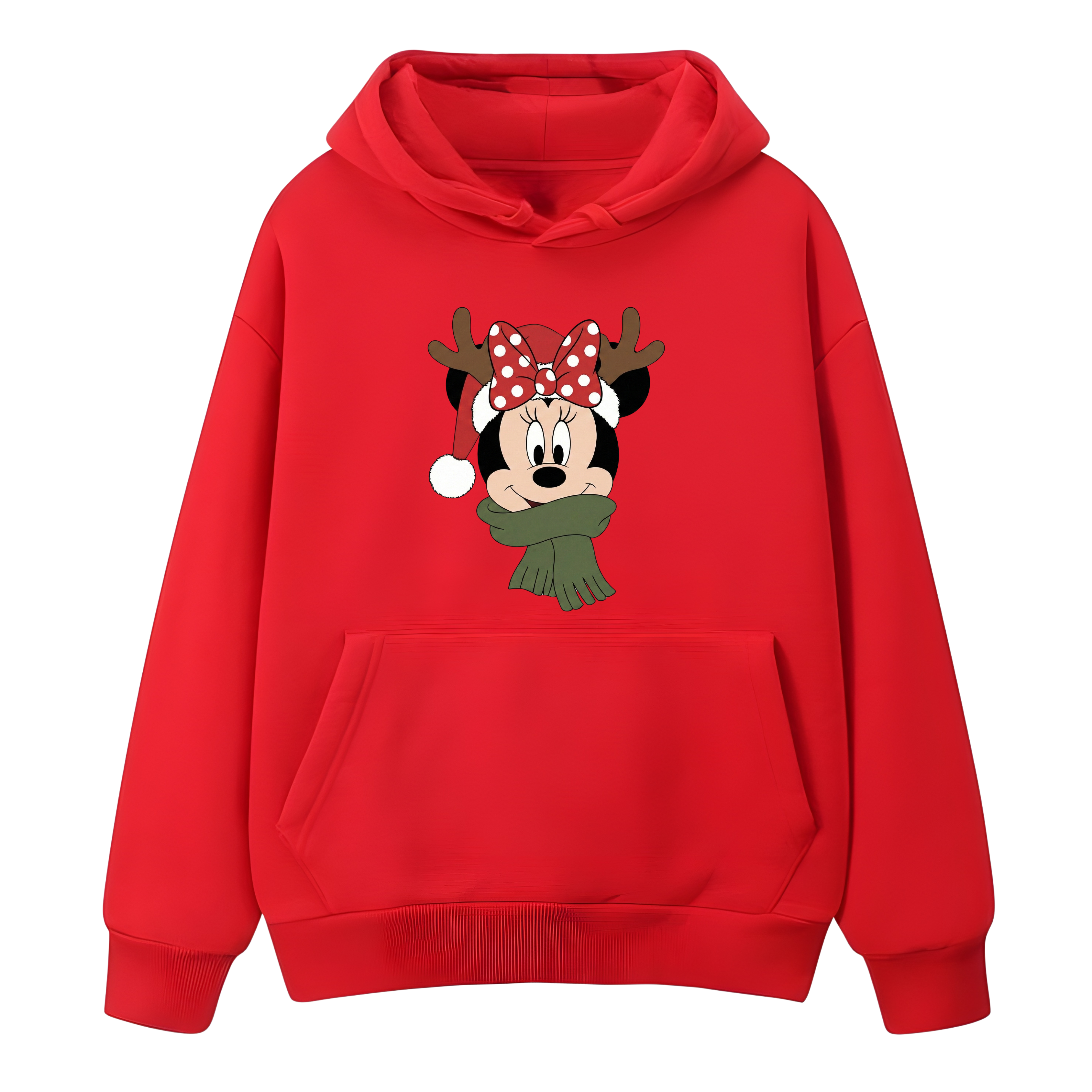 Minnie Mouse Christmas Kids Hoodie